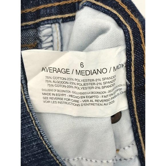 Gloria  Vanderbilt Stretch Classic Fit Straight Leg Jean Size 6 NEW - Picture 6 of 6